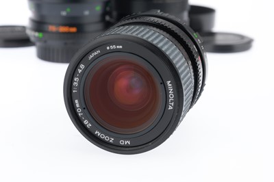 Lot 240 - A Group of Minolta Zoom Lenses