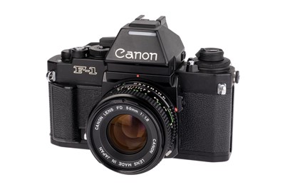 Lot 206 - A Canon F-1 New SLR Camera