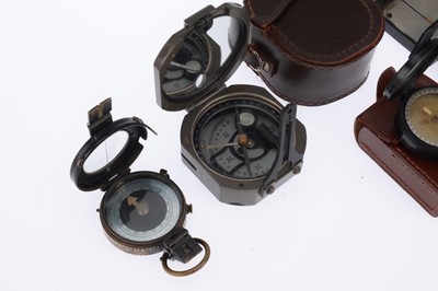 Lot 460 - A Collection of 4 Marching Compass'