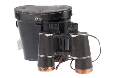 Lot 482 - Cased Pair of Cased German WWII Leitz Binoculars