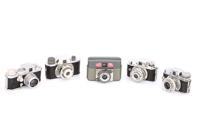 Lot 236 - A Selection of Japanese Sub-Miniature Cameras