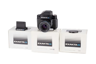 Lot 245 - An Exakta 66 Mod 2 Medium Format SLR Camera