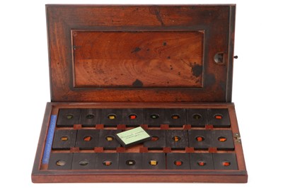 Lot 24 - A Cased Set of Hyrtl Microscope Slides
