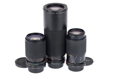 Lot 232 - A Group of Minolta Zoom Lenses