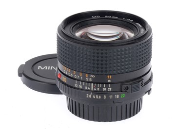 Lot 210 - A Minolta MD f/2.8 20mm lens