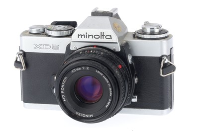 Lot 84 - A Minolta XD5 35mm SLR Camera