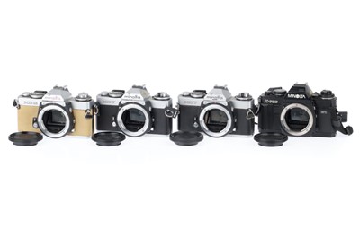 Lot 88 - A Group of Minolta X Series 35mm Camera Bodies