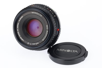 Lot 213 - A Group of Minolta Short Prime Lenses