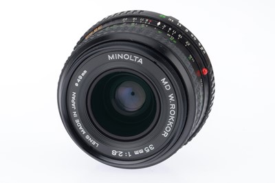 Lot 213 - A Group of Minolta Short Prime Lenses