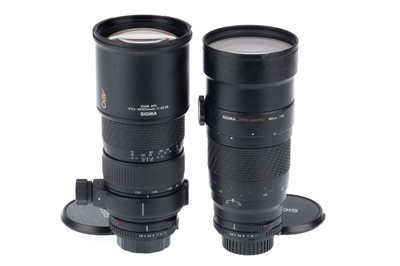 Lot 225 - A Pair of Sigma Telephoto Lenses