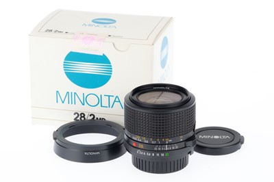 Lot 231 - A Minolta MD f/2 28mm Lens