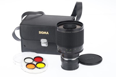 Lot 291 - A Sigma Mirror-Telephoto f/5.6 400mm Lens