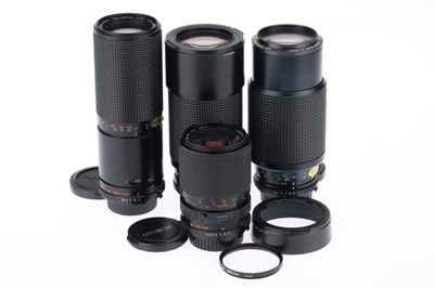 Lot 299 - A Group of Minolta Zoom Lenses