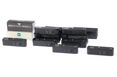 Lot 334 - A Group of Minolta Auto Winders