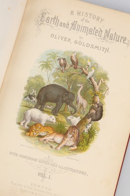 Lot 513 - Goldsmith, Oliver, A History of the Earth and Animated Nature