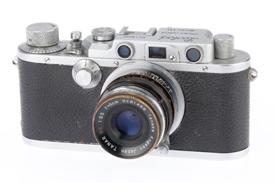 Lot 11 - A Showa Leotax D IV 35mm Rangefinder Camera