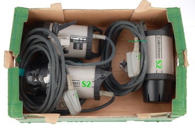 Lot 405 - A Group of Elinchrom S2 Flash Heads