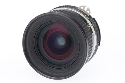 Lot 279 - A Nikon Nikkor f/2.8 20mm Ai Wide Angle Lens