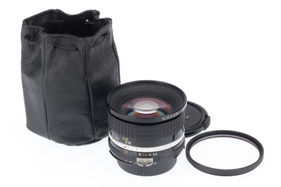 Lot 279 - A Nikon Nikkor f/2.8 20mm Ai Wide Angle Lens