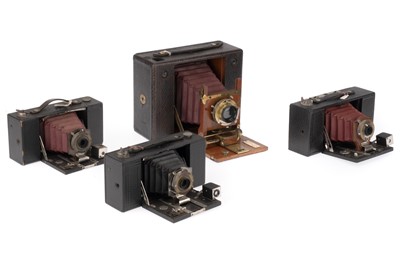 Lot 189 - A Collection of Folding Kodak Cameras