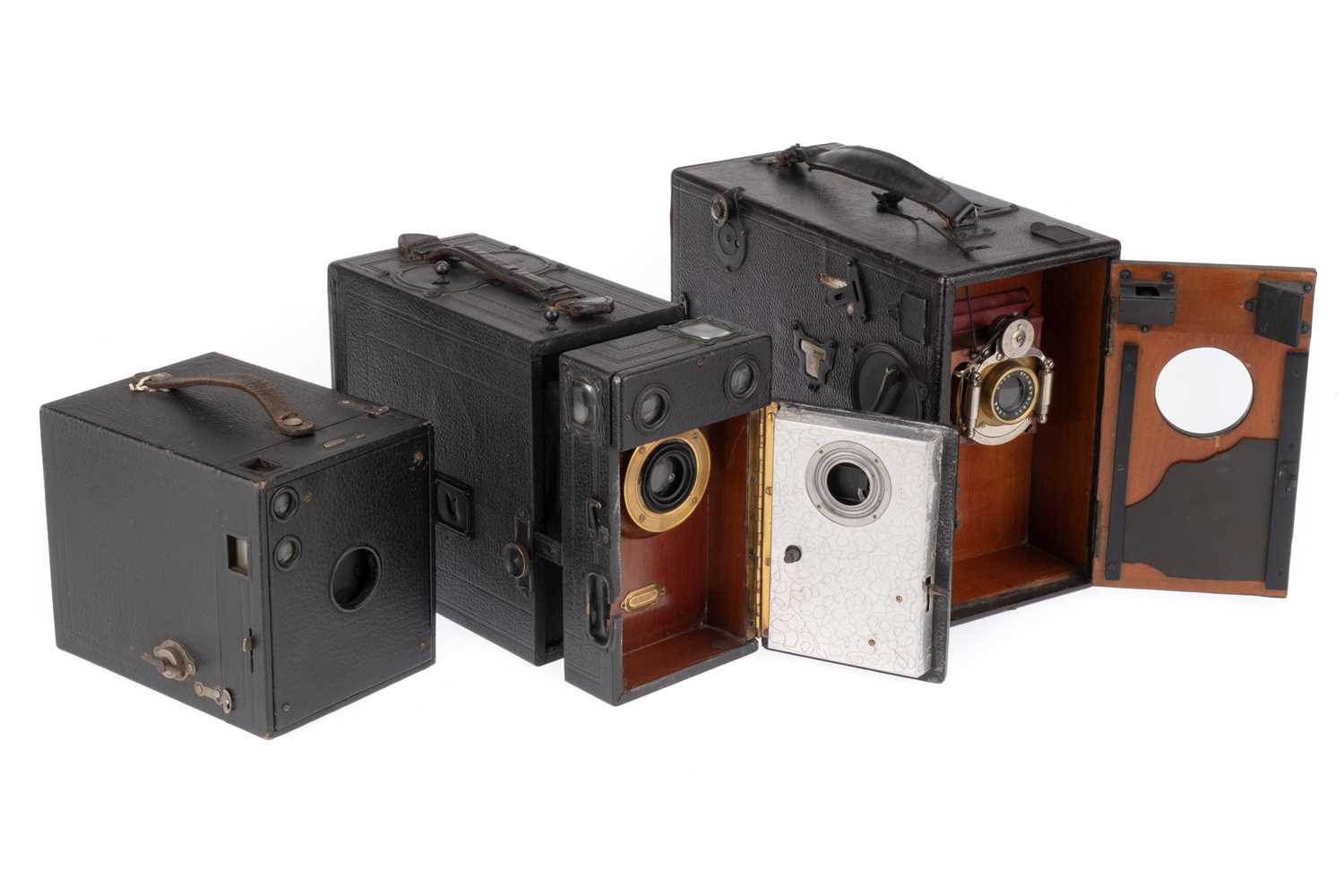 Box Camera Collection Lot 188 - A Collection of Box Cameras,