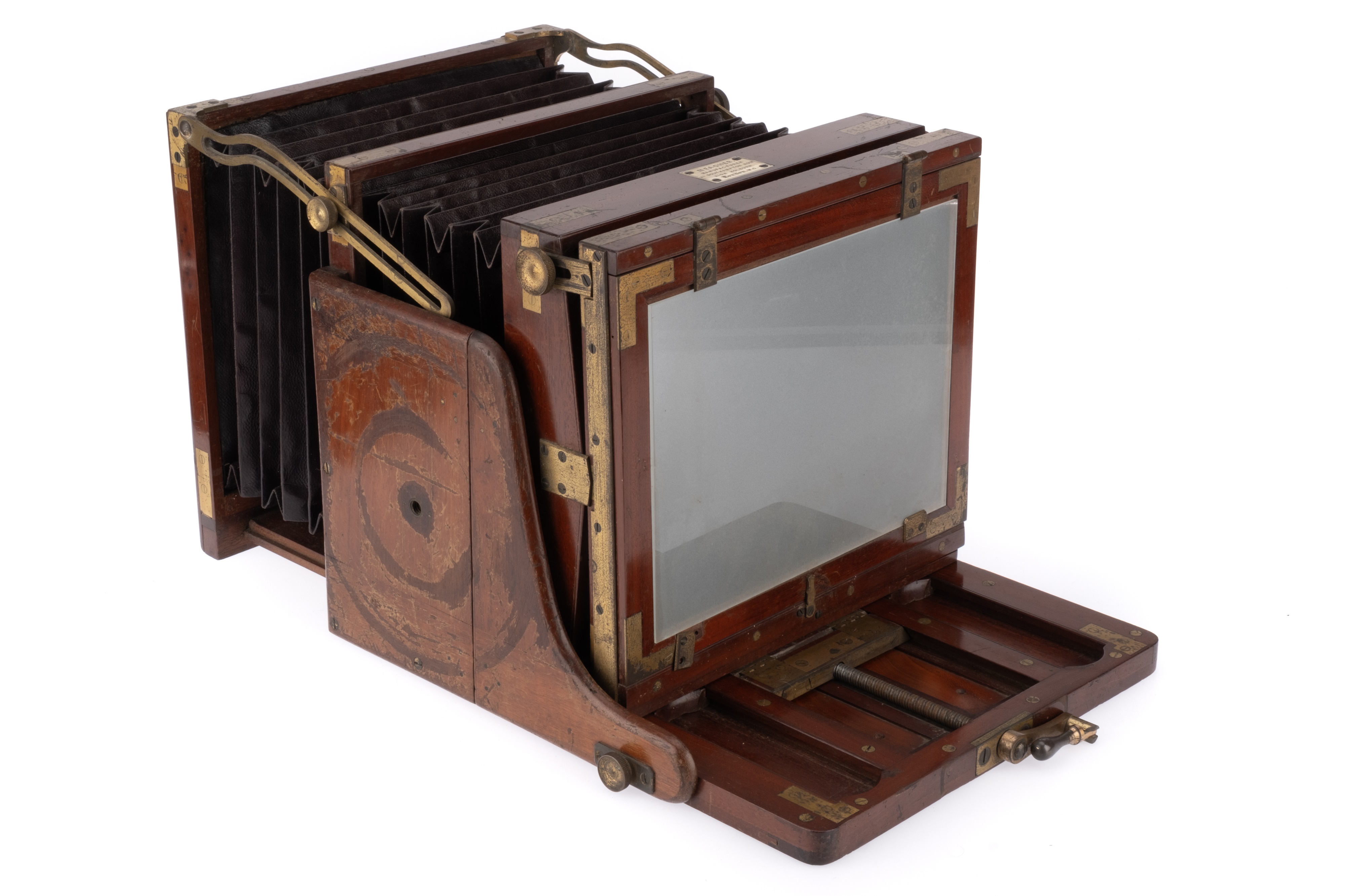Lot 257 - A Pontiac Folding Roll Film Camera