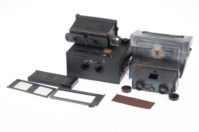 Lot 197 - A Collection of Three Stereo Cameras