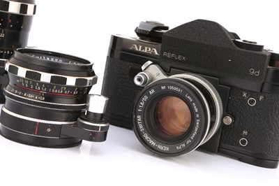 Lot 261 - A Pignons Alpa 9d SLR Camera