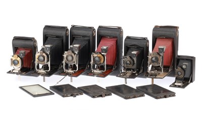 Lot 191 - A Collection of Kodak Folding Cameras