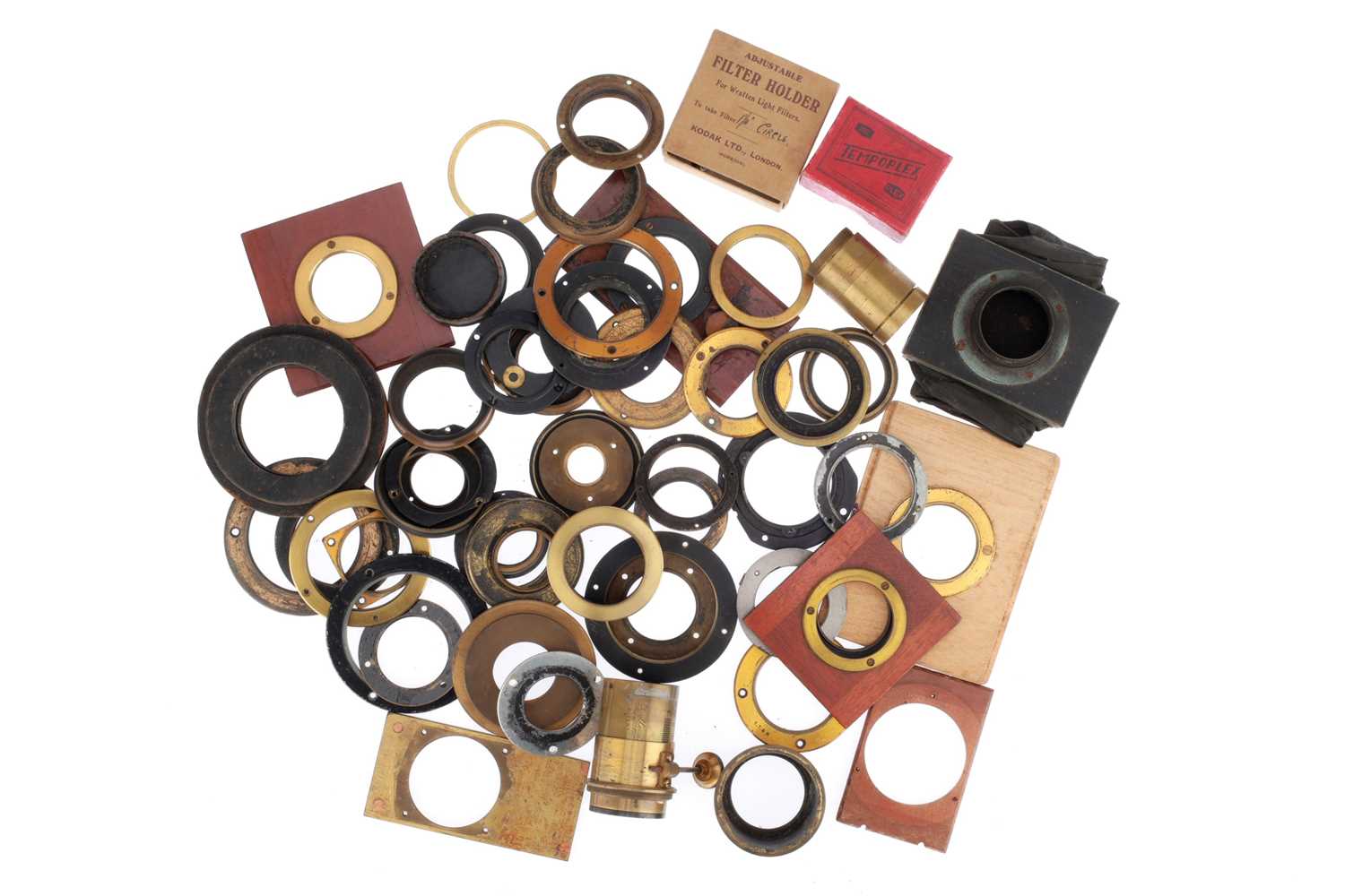 Lot 322 - A Selection of Lens Mounting Rings