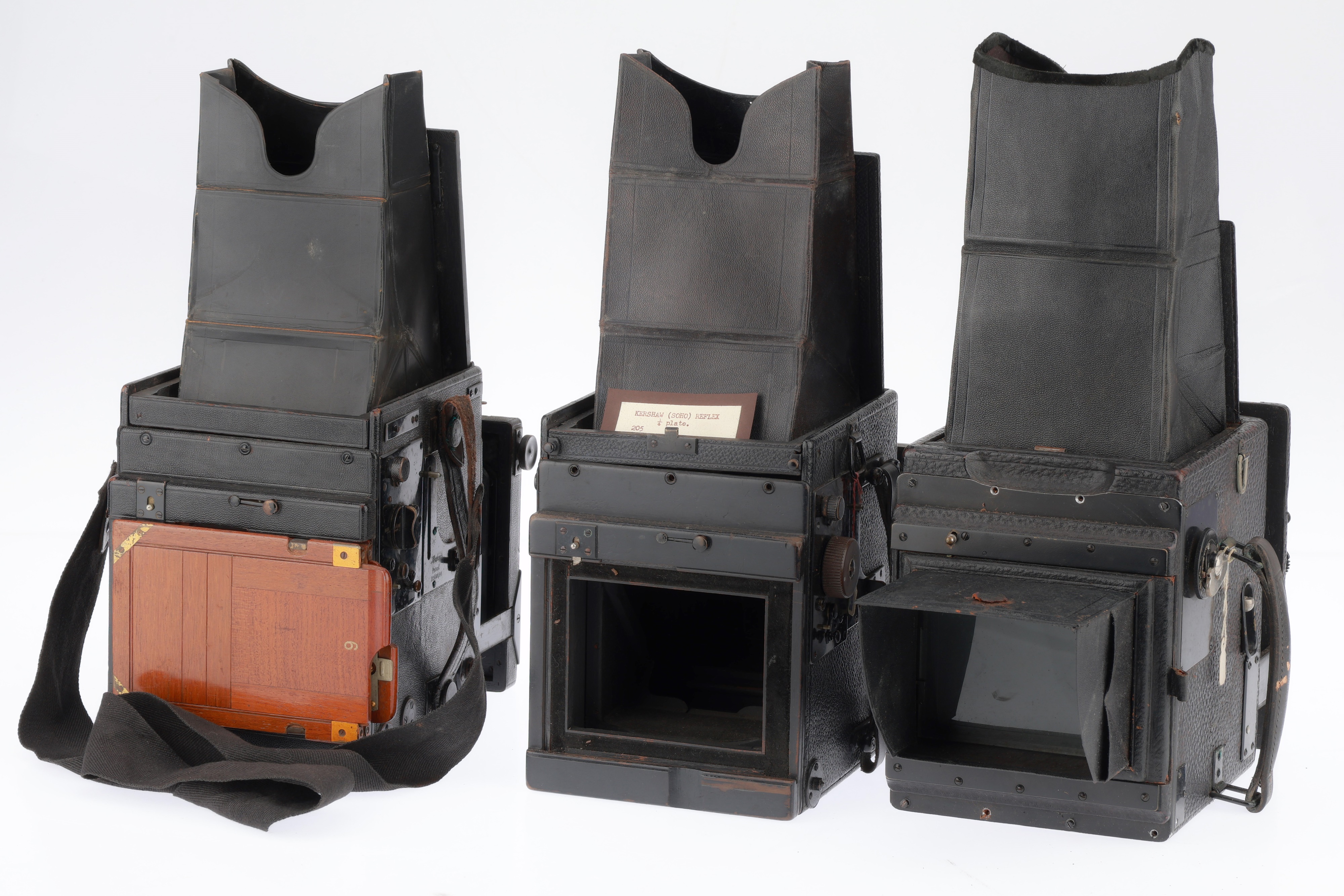 Lot 202 - A Group of Large Format Reflex Cameras,