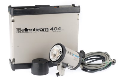 Lot 724 - An Elinchrom Flashpack and Head