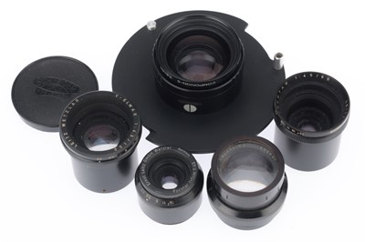 Lot 723 - A Group of Enlarging Lenses