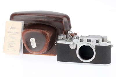 Lot 5 - A Leica IIIc 35mm Rangefinder Camera Body