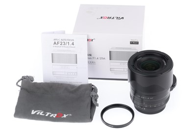 Lot 370 - A Viltrox XF f/1.4 23mm Lens