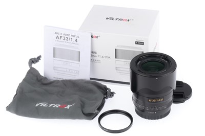 Lot 371 - A Viltrox XF f/1.4 33mm Lens