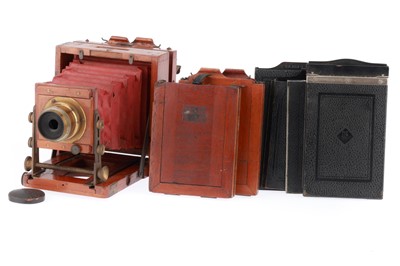 Lot 213 - A Lancaster Hand and Stand Camera