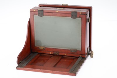 Lot 214 - A Transitional Wet-Plate Single Lens Stereo Tailboard Camera