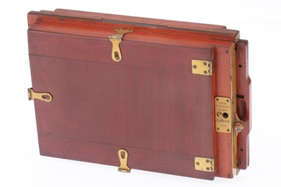 Lot 207 - A Frena Mahogany Film Back