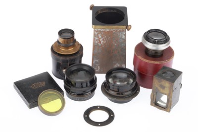 Lot 383 - A Selection of Large Format Lenses