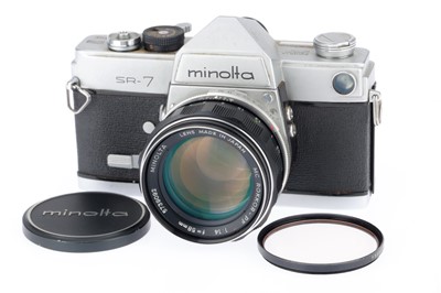 Lot 65 - A Minolta SR-7 35mm SLR Camera