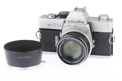 Lot 67 - A Minolta SRT101 35mm SLR Camera