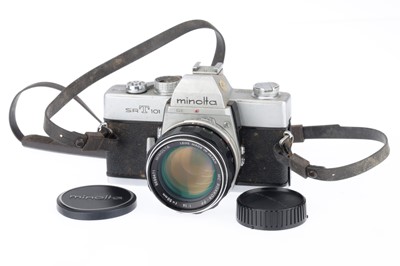 Lot 68 - A Minolta SRT101 35mm SLR Camera