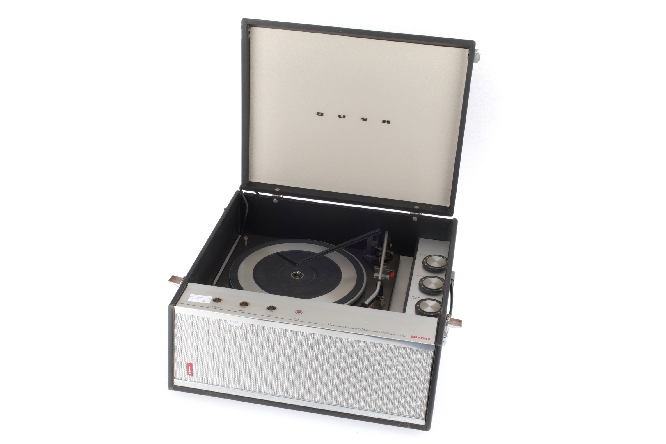 Lot 542 - A Bush Garrard Portable Record Player,