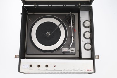 Lot 542 - A Bush Garrard Portable Record Player