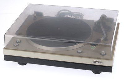 Lot 546 - A Sony PS-1450 II Record Turntable