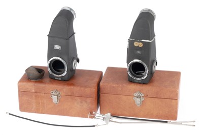 Lot 601 - A Pair of Zeiss Ikon Visoflex 5522/23 Accessories