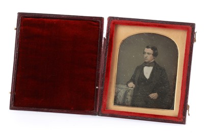 Lot 1012 - A Daguerreotype Portrait of a Seated Gentleman