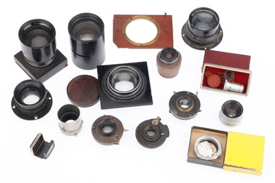 Lot 390 - A Selection of Large Format Lenses