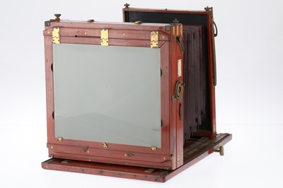 Lot 225 - A Sands & Hunter Imperial 10x12 Inch Tailboard Camera